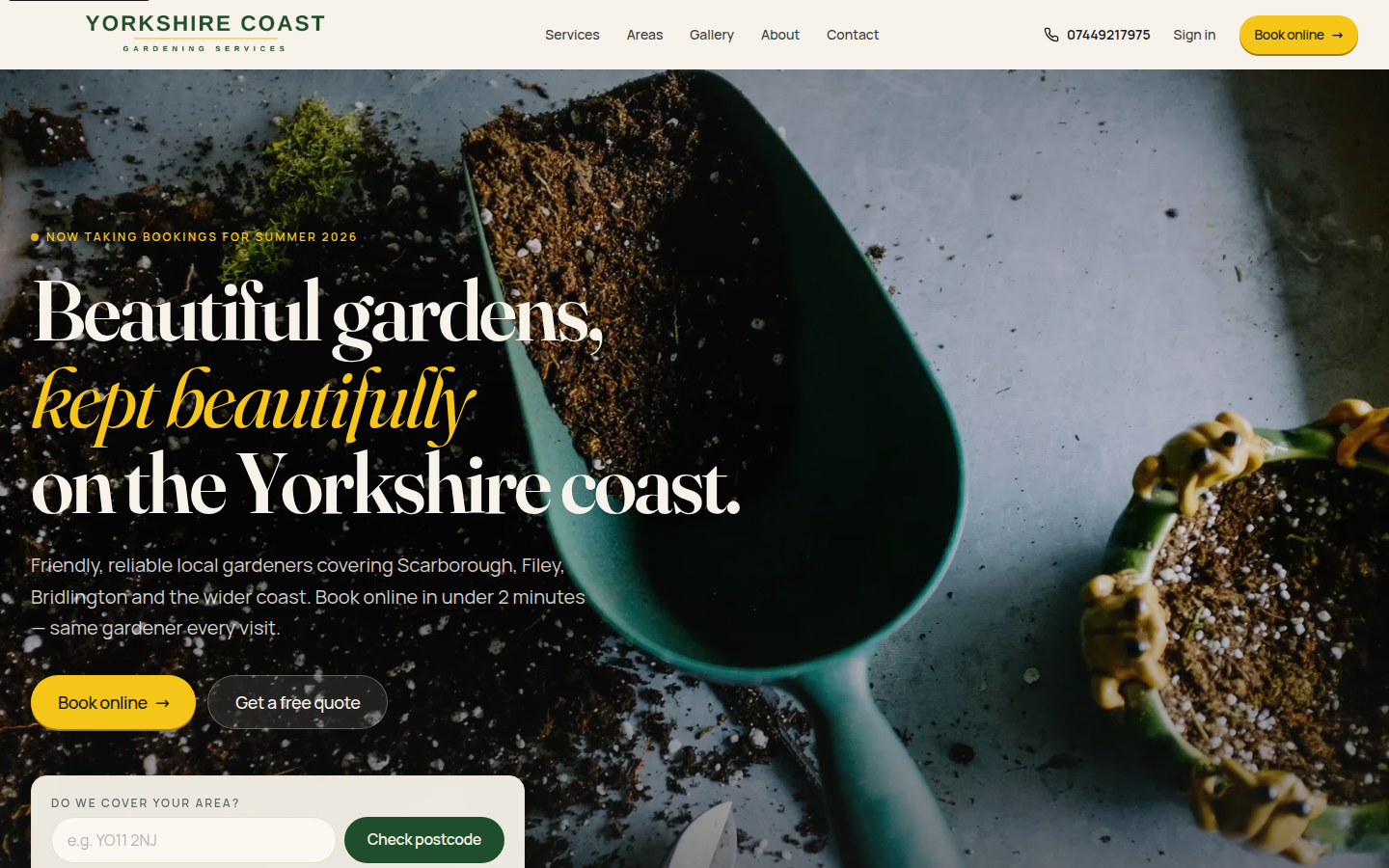 Yorkshire Coast Gardening