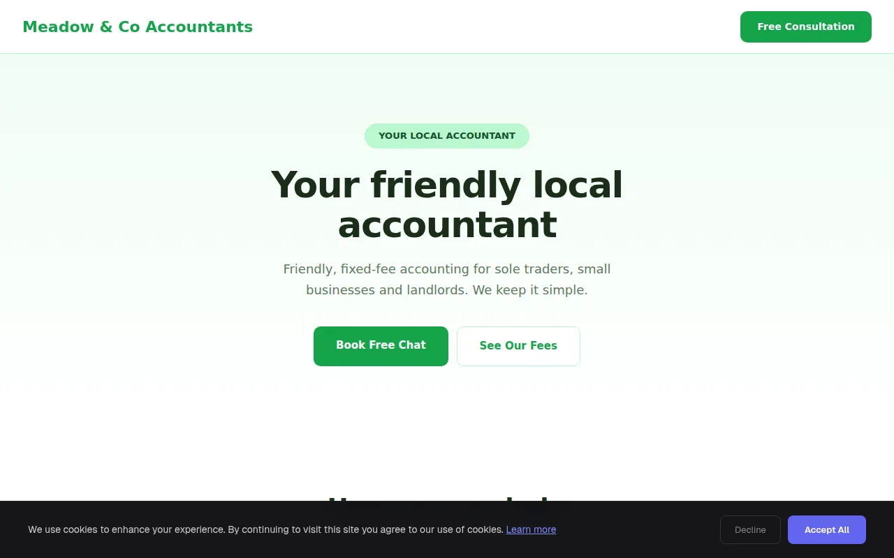 Friendly Local theme preview