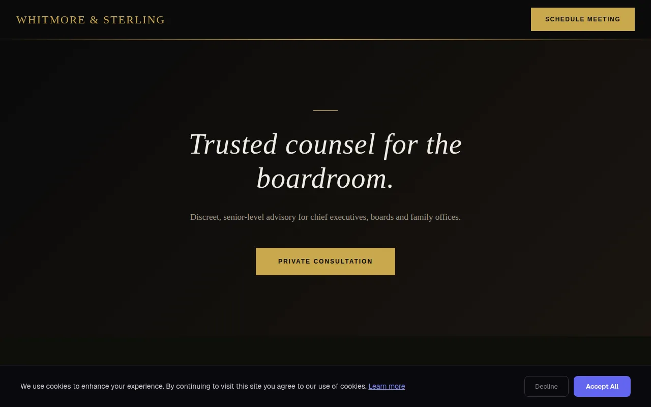 Executive theme preview