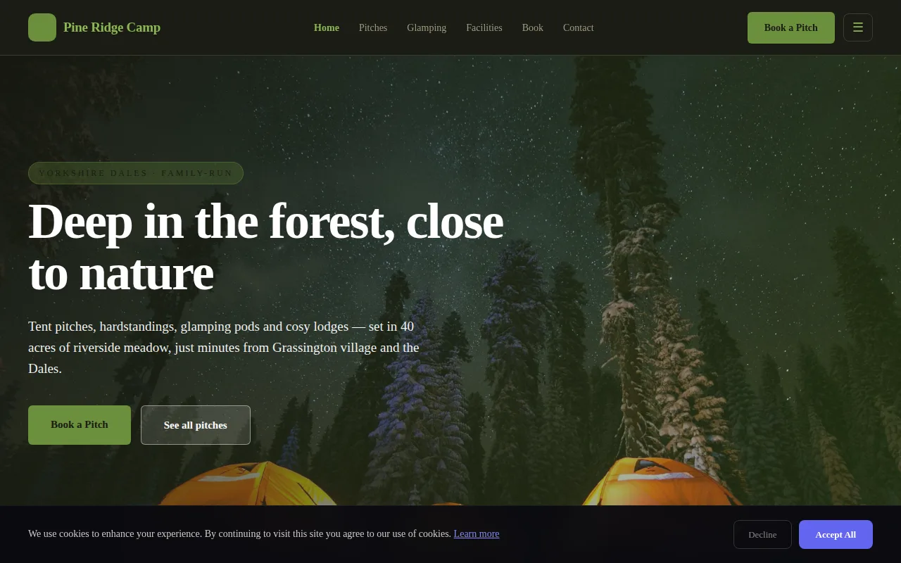 Woodland theme preview