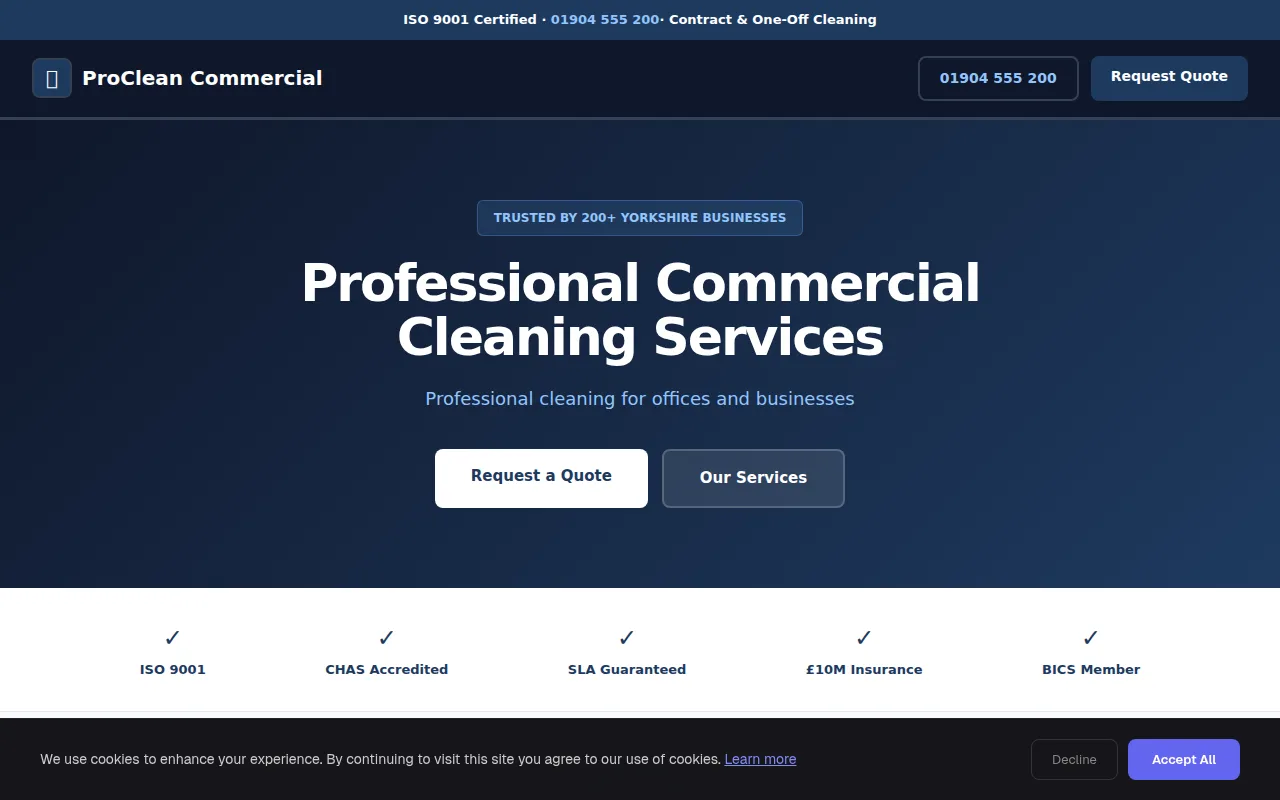 Commercial theme preview