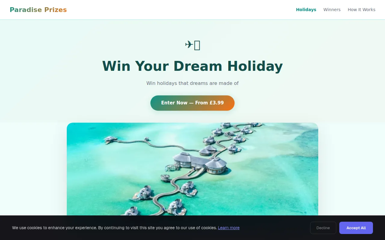 Holiday Win theme preview