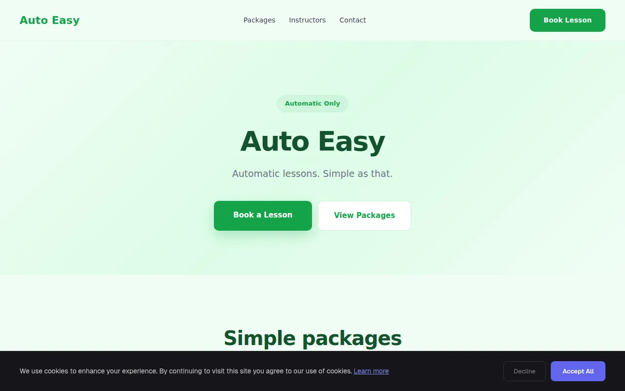 Automatic Only theme preview