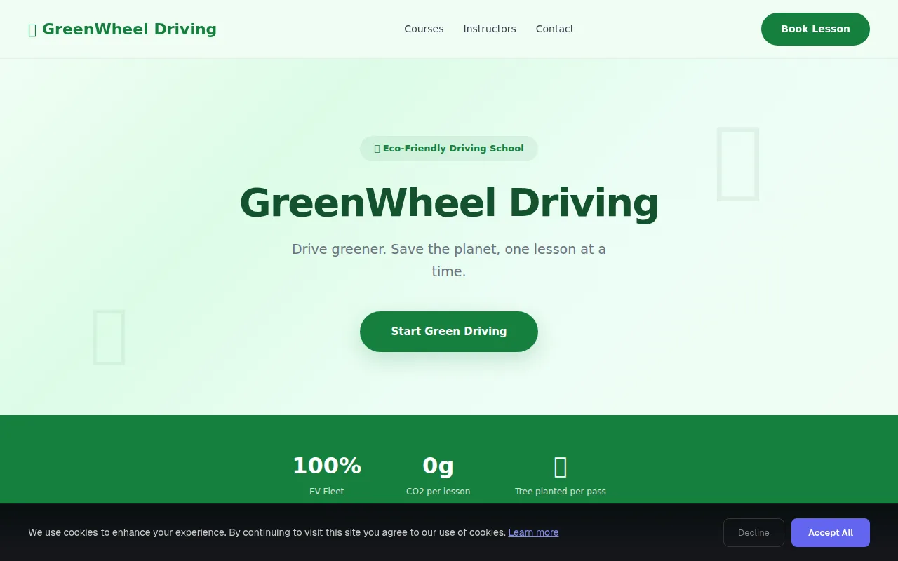 Eco Driving theme preview