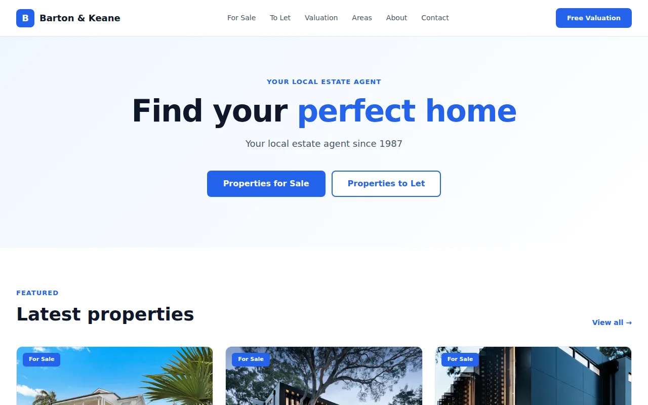 High Street Estate theme preview