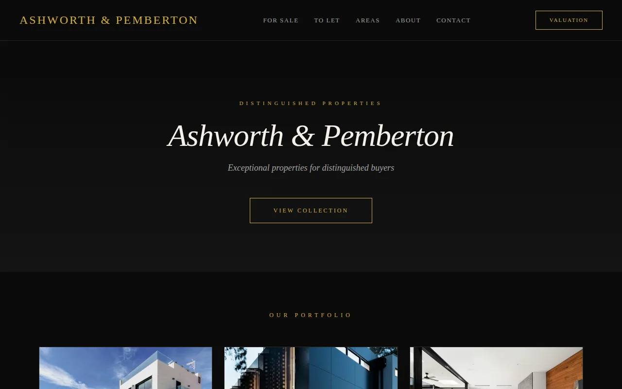 Premium Estates theme preview