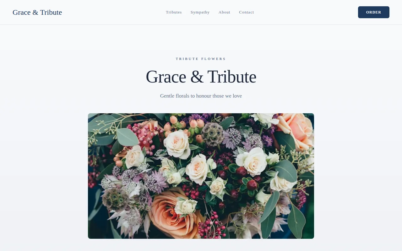 Funeral theme preview