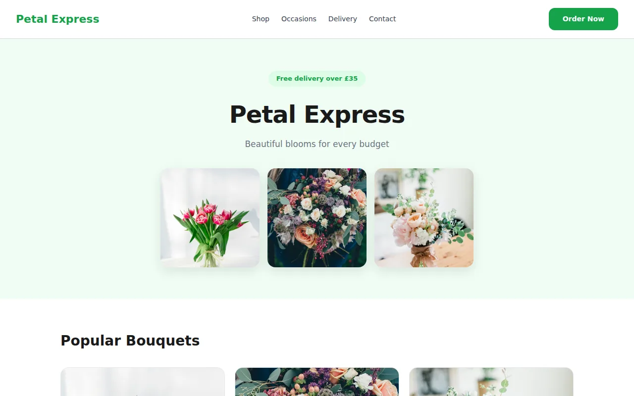 High Street theme preview