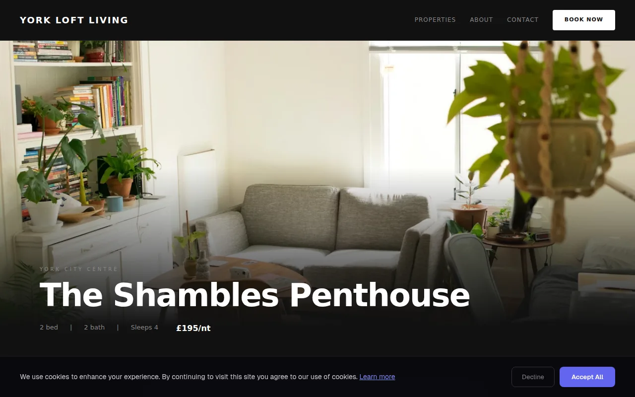 City Apartment theme preview