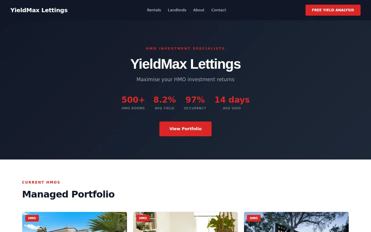 HMO Specialist theme preview