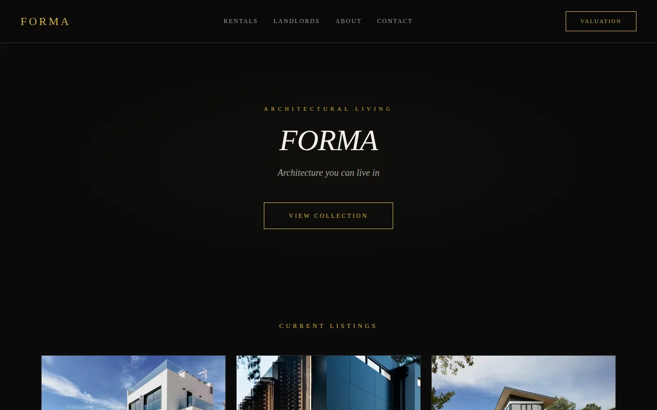 Luxury Apartments theme preview