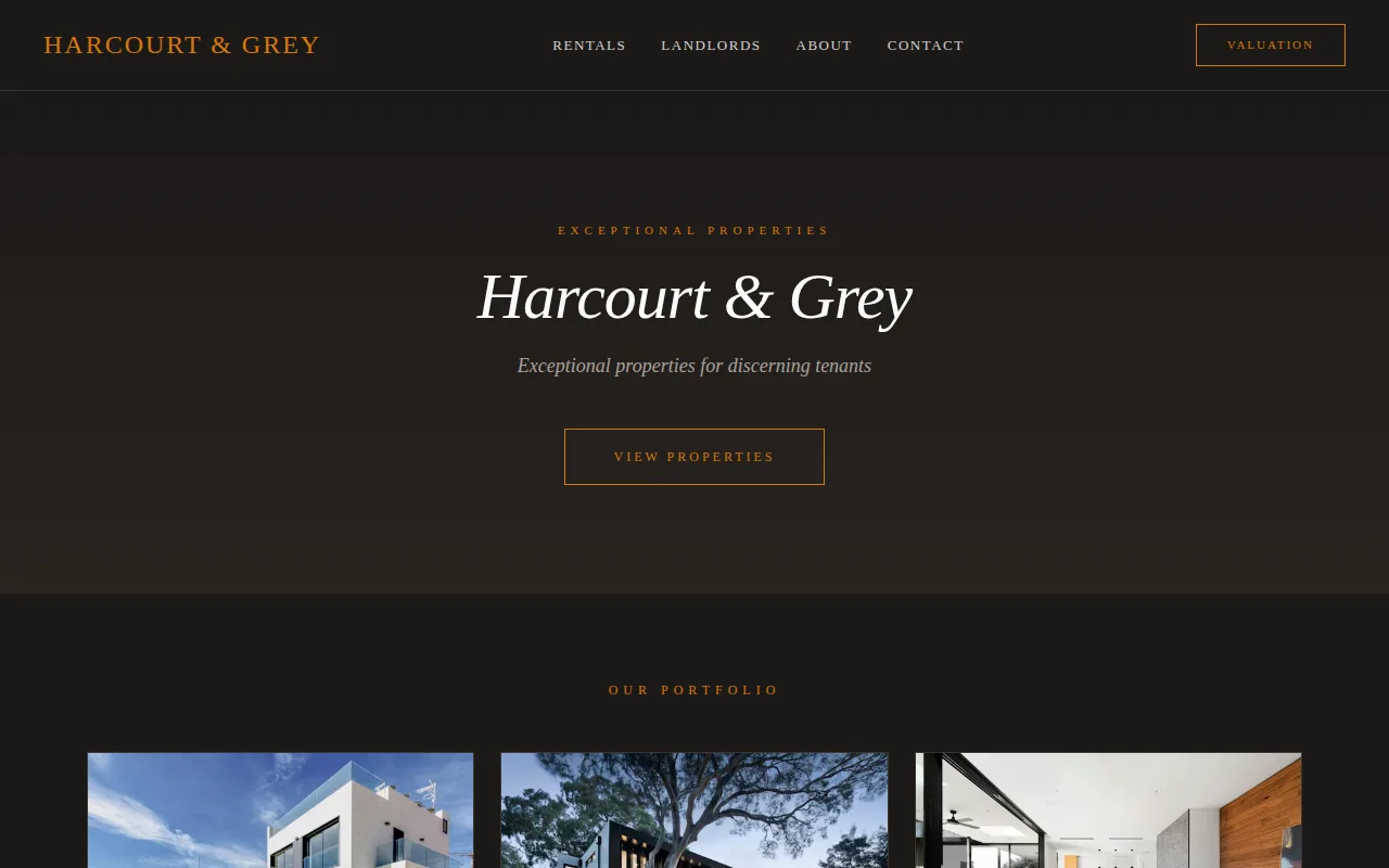 Premium Rentals theme preview