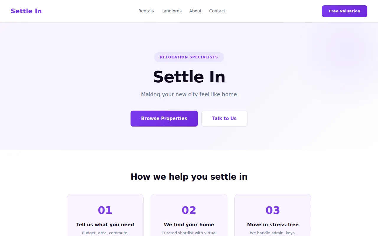 Relocation theme preview