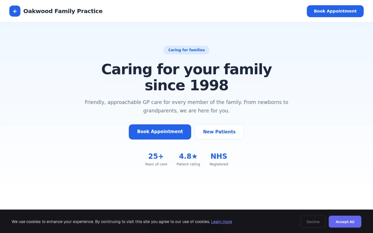 Family Practice theme preview