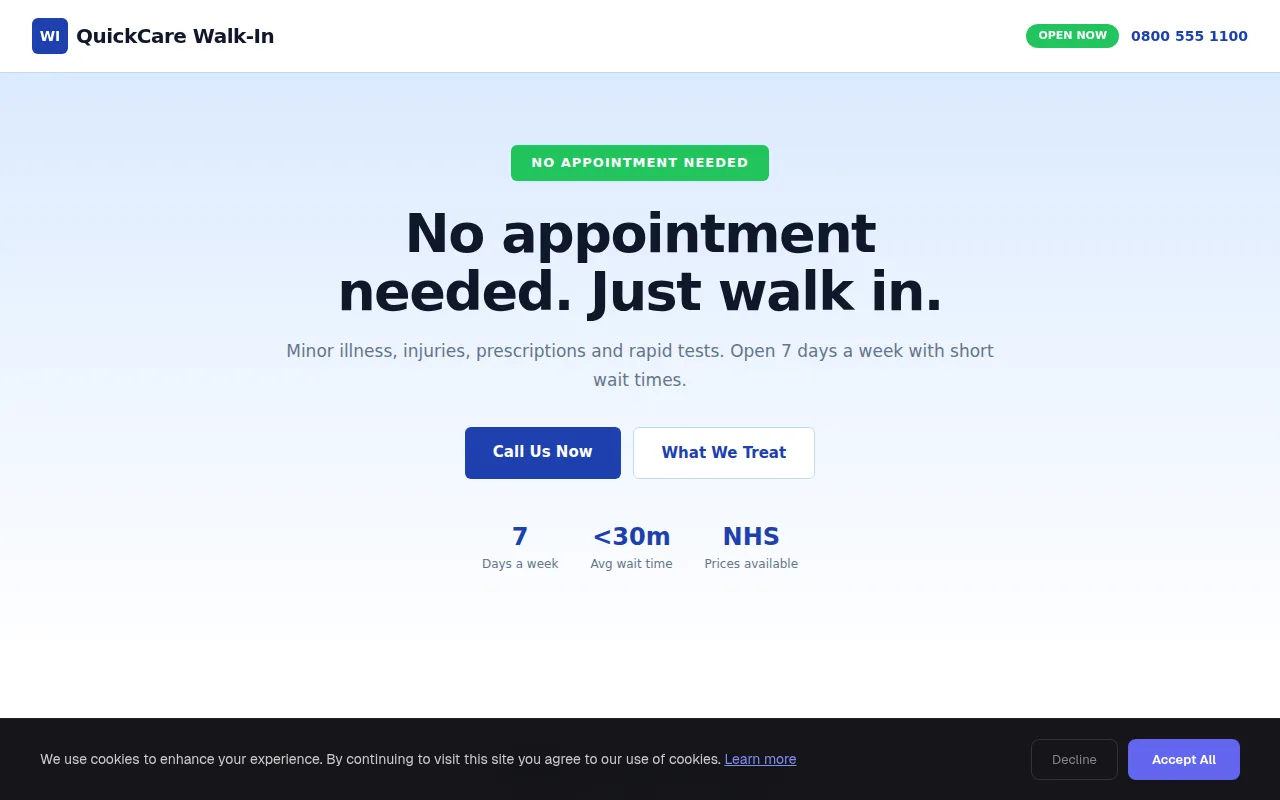 Walk-in theme preview