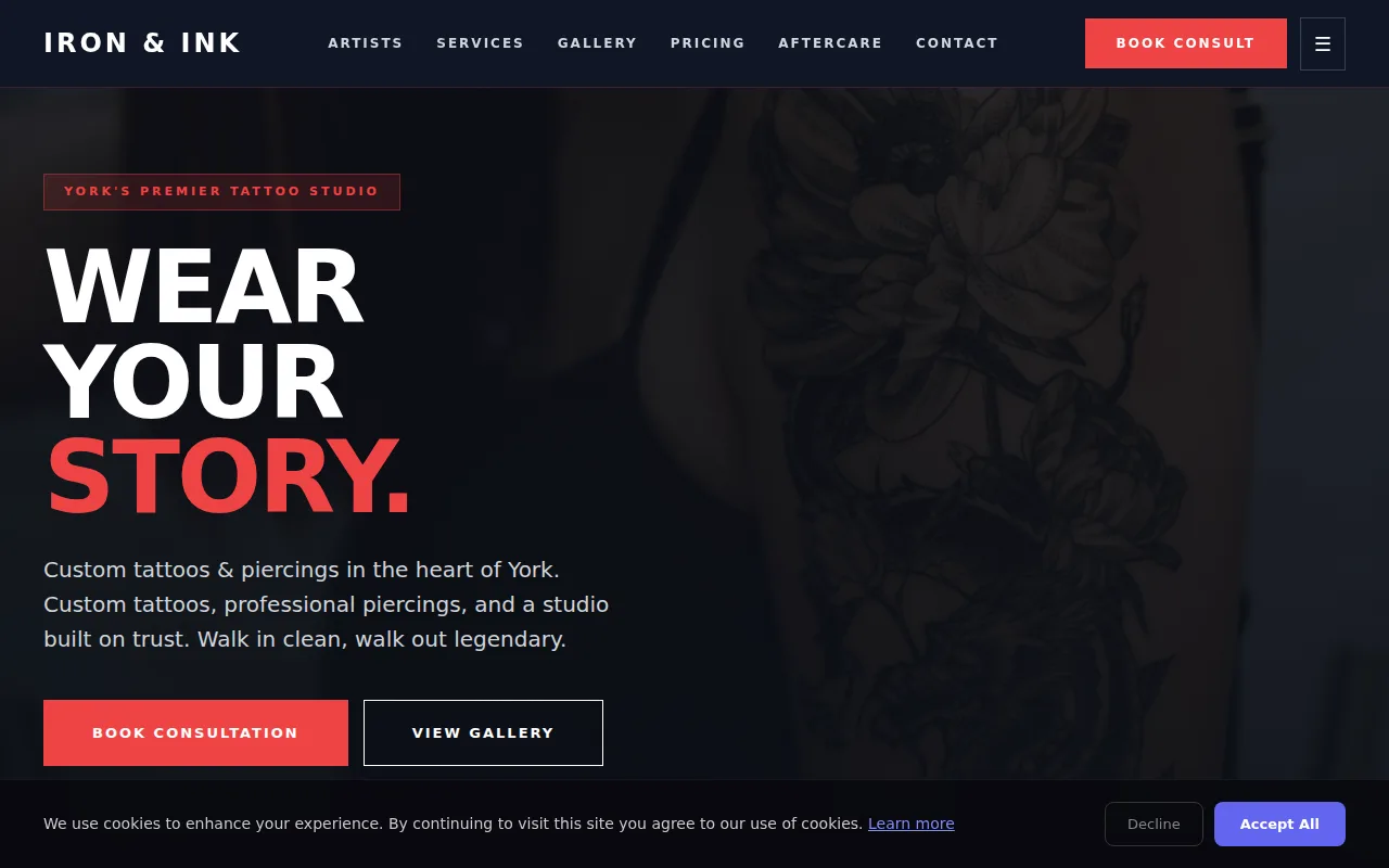 Traditional theme preview
