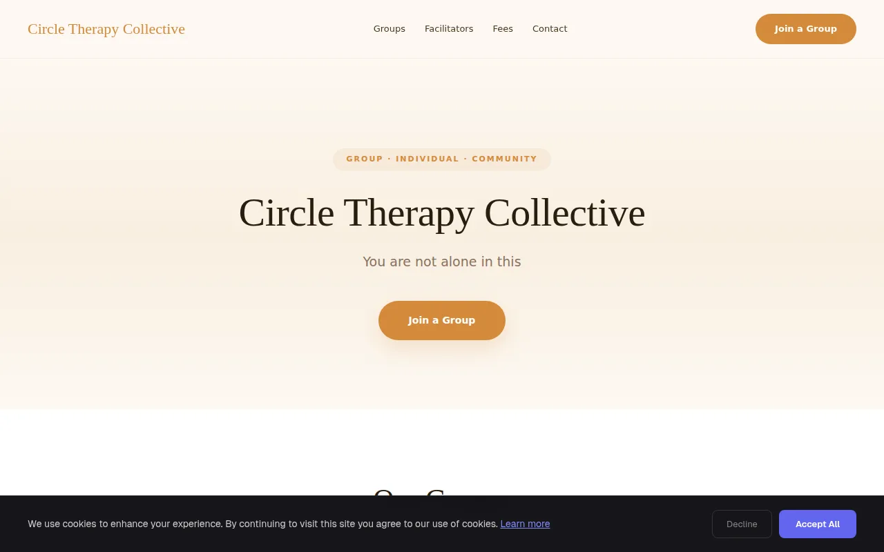 Group Therapy theme preview