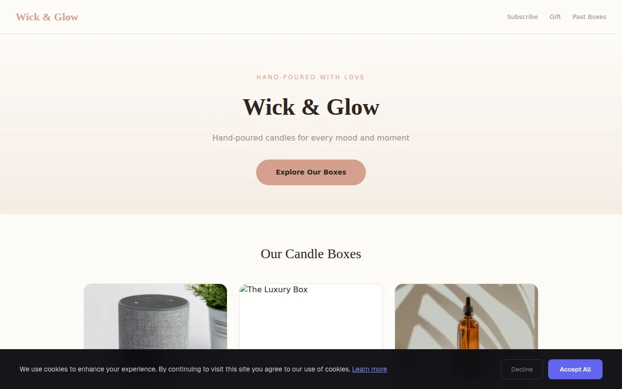 Candle theme preview
