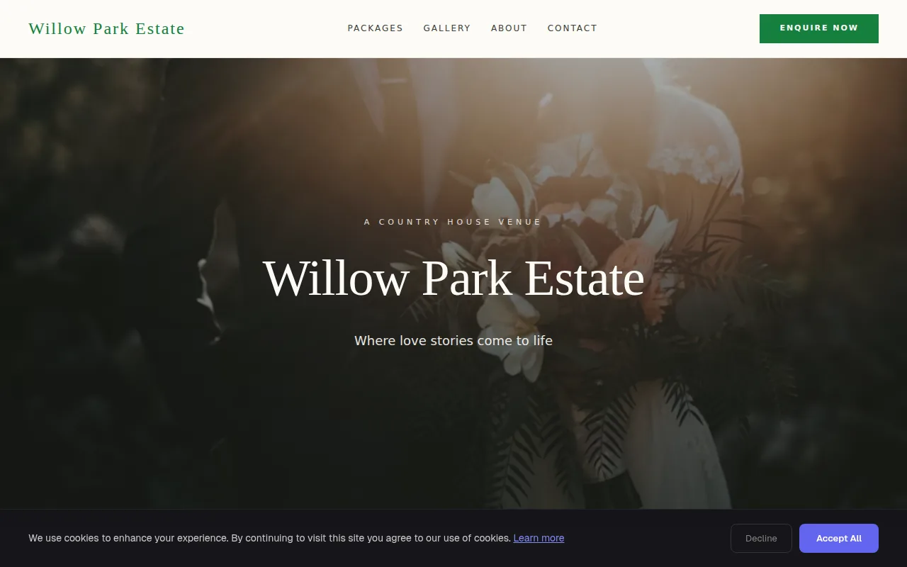 Country Estate theme preview