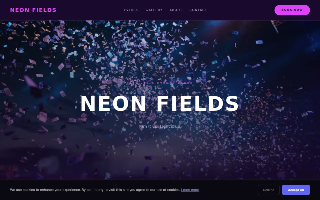 Festival Venue theme preview
