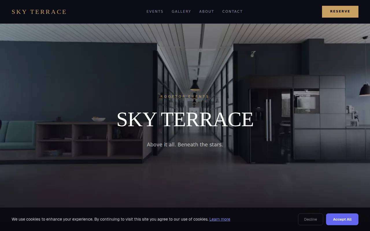 Rooftop theme preview