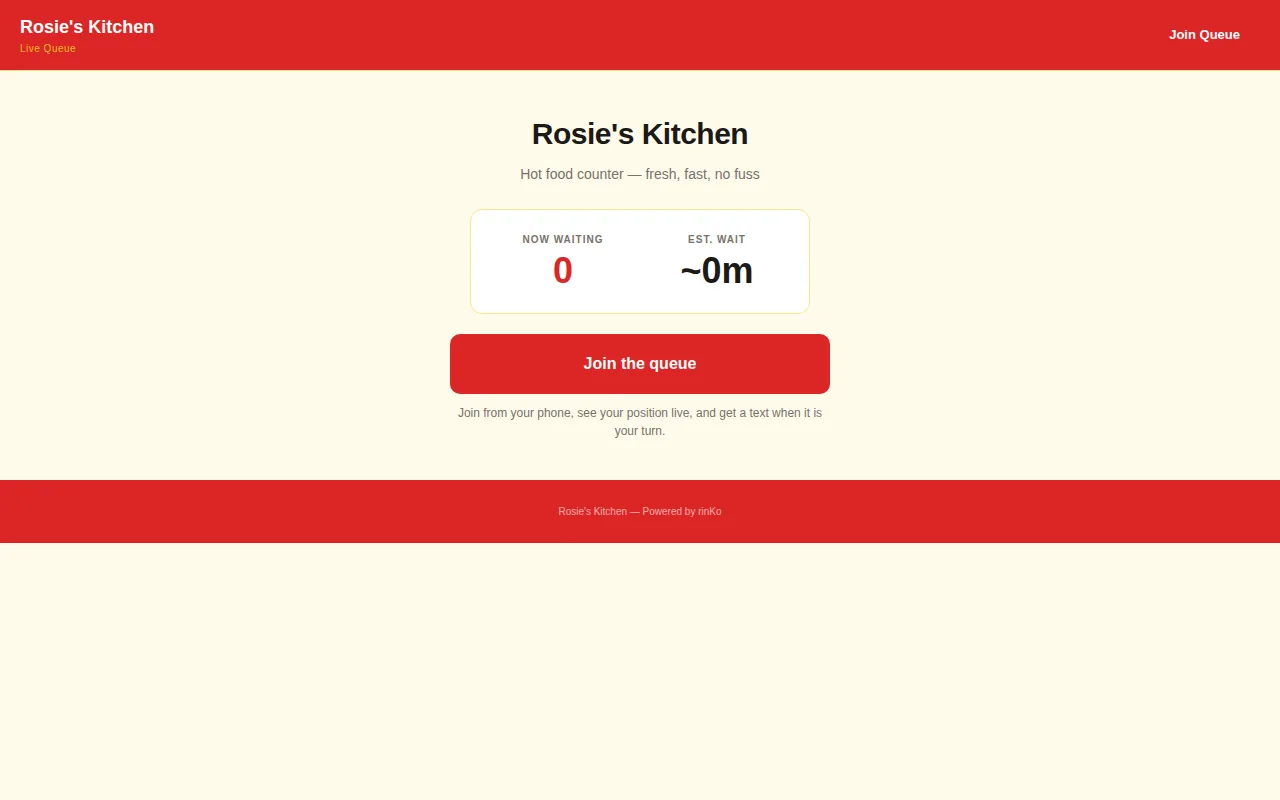 Food Counter theme preview